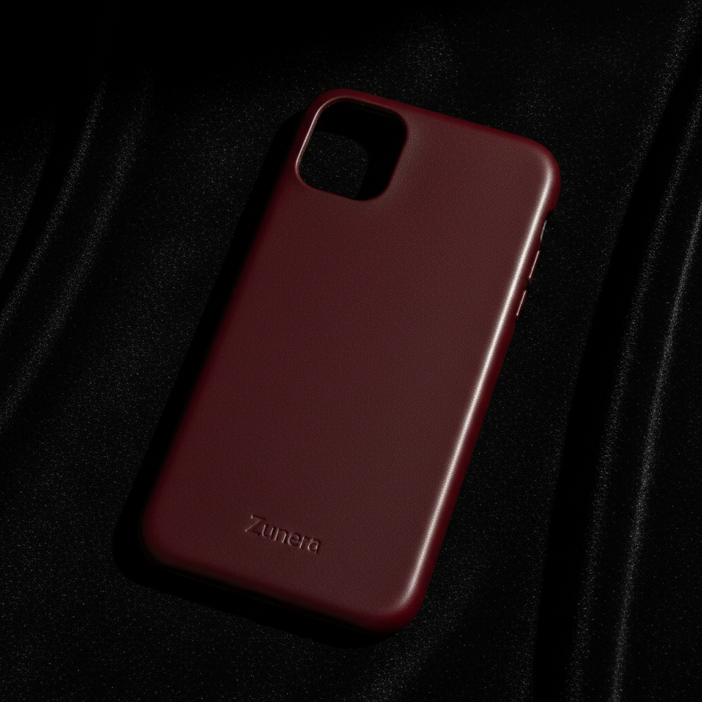 Burgundy Minimalist Case