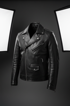 Zunera Classic Leather Jacket - Black