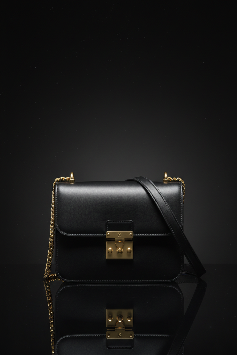Premium Leather Crossbody Bag - Hero Product Shot