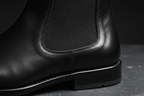 Premium Leather Chelsea Boots - Close Up Detail
