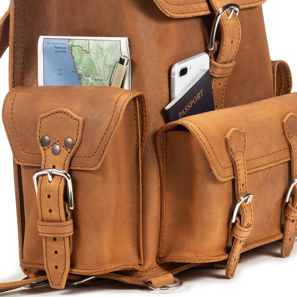 Leather Backpack