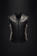 Premium Leather Vest - Hero Product Shot